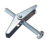 ForgeFix 10TOG575 Gancio A Molla Per Cartongesso M5 x 75mm Sacchetto 10