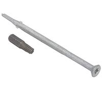 Forgefix - 5.5x109mm pacchetto sezione pesante acciaio - fortfch55109 techfast legno vite di copertura