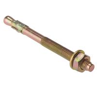 Forgefix Bullone Passante ZYP M16 x 150mm Sacchetto 5 FORTB16150G