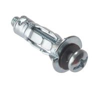 Forgefix Cavità Ancoraggio a Parete Placcati Zinco M4 X 45mm Borsa 10 FORMCA445M