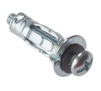 Forgefix Cavità Ancoraggio a Parete Placcati Zinco M6 X 65mm Borsa 10 FORMCA665M