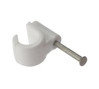 Forgefix Clip Per Tubo Con Chiodo Per Muratura 11Mm Scatola 100 FORPCMN11