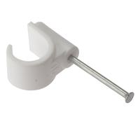 Forgefix Clip Per Tubo Con Chiodo Per Muratura 16Mm Scatola 100 FORPCMN16