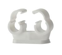 Forgefix Clip Per Tubo Doppio Cliplock 15Mm Scatola 50 FORPCDC15