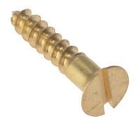 ForgeFix CSK584BR Legno Vite Fessura Csk Ottone Massiccio 5/8 x 4 Scatola 200