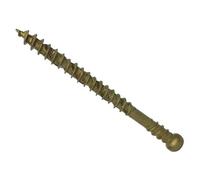 ForgeFast - Viti per decking a testa ridotta, 4,5 x 50 mm, colore: Marrone chiaro Elementech 2000