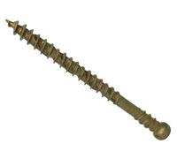 ForgeFast - Viti per decking a testa ridotta, 4,5 x 50 mm, colore: Marrone chiaro Elementech 2000