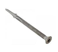 Forgefix FORTFC55150L - Viti TechFast per tetto, in legno, acciaio e acciaio, n. 3, 5,5 x 150 mm, 50 pezzi