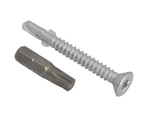 Forgefix - Fortfcl5550 techfast vite travi in legno - travi in acciaio leggero 5.5 x 50 mm unità