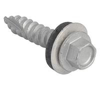 Forgefix FORTFHT6332, vite TechFast a testa esagonale per legno, 6,3 x 32 mm, 100 pezzi