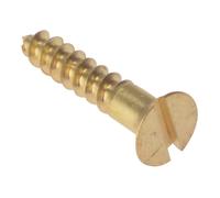 Forgefix Legno Vite a Incastro Csk Ottone Massiccio 1.9cm x 6 Box 200 FORCSK346B