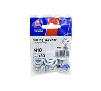 Forgefix M10 Rondella A Molla Confezione Da 30 Zincata FORFPKSW10