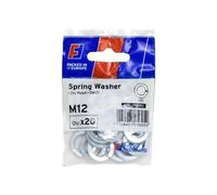 Forgefix M12 Rondella A Molla Confezione Da 20 Zincata FORFPKSW12