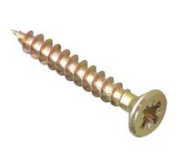 Forgefix MPS435Y Viti Multiuso compatibili con Pozi CSK ST ZYP 4,0 x 35 mm, Confezione da 200, Multicolore, 4 x 35 mm, Set di 200 Pezzi