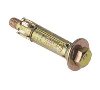 ForgeFix Ancoraggi per muratura - Bulloni sfusi | M8 x 25mm | Zinco Giallo Passivato | Borsa 10