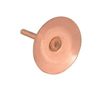 ForgeFix Rivetti a disco in rame, 20 x 20 x 1,5 mm, confezione da 100