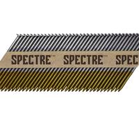 Forgefix Spectre 1100 - Chiodi zincati per cornici zincate, codolo liscio, testa a D, 2,8 x 63 mm