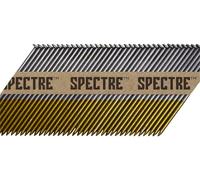 Forgefix Spectre 2200 - Chiodi a testa a D con codolo liscio, 3,1 x 90 mm
