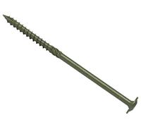 Forgefix SPECTRE - Viti di fissaggio per legno, 8,0 x 225 mm, colore verde, resistenti, confezione da 50, coppia elevata, uso esterno