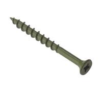 Forgefix Tavolato Vite Pozi Compatibile St Verde Anticorrosione 4.5 x 50mm Box 2
