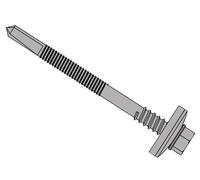 Forgefix Techfast Composito Pannelli All'Acciaio Esagonale Viti No.5 Punta