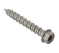 ForgeFix Techfast Muratura Vite Torx Compatibile Esagonale 6.3 x 45mm (Box 100)