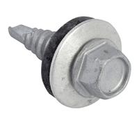 ForgeFix Techfast Testa Esagonale a Puntini Vite Autoforante 6.3 x 22mm Pack 100