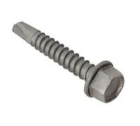 Forgefix Techfast Tetti Foglio All'Acciaio Esagonale Vite No.3 Punta 5.5 x 70mm