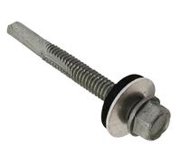 Forgefix TechFast Viti E Rondelle Per Tetto In Lamiera No.5 Punta 5.5 X 80Mm