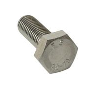 M10 X 100mm BZP Alto Tensile Acciaio Testa Esagonale Set Viti, 10 Confezione -