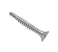Forgefix Vite per cartongesso Phillips Bugle Head FT ZP 35 x 32mm Box 1000, finitura zincata per una maggiore durata. Le viti sono complete di un inserto Phillips No.2.