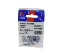 Forgefix Vite Pozi Multiuso 4.0 X 50Mm ForgePack 10 ZP FORFPMS450Z