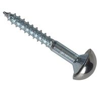 Forgefix vite specchio cromato con cupola top scanalato Zp 1.1/"x 8 Forge PA