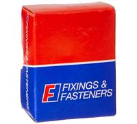 Forgefix Viti a Filettatura Singola Multiuso | 3,0 x 10 mm | Zinco passivato Giallo | Scatola da 200