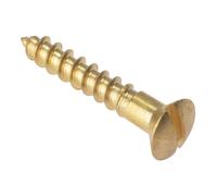 ForgeFix Viti per Legno a Testa Bombata ST in Ottone Massiccio 1 pollice x 8 (P