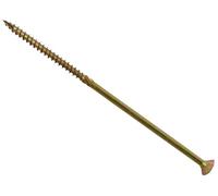 Forgefix Viti per legno compatibili con Spectre PZ CSK ZYP 6,0 x 220 mm, scatola da 100, presentano una testa svasata compatibile con pozidriv, con testa incassata