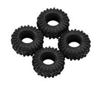 Forgekael 1,55 pollici di tutto il terreno rc pneumatici crawler compatibili con vari modelli tra cui AX90069 UTB18 Jimny Fit T1514 Set di ruote per King Trekker 1