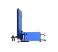 Forgekael 1 PCS 75 mm 95 mm Acqua di aspirazione in metallo in alluminio Compatibile con modelli di barche RC Parti di aggiornamento(Blue 75mm)