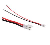 Forgekael 10pcs 3,7 V Lipo 51005 Connettore a 2 pin femmina maschio con filo compatibile con modelli di giocattoli per droni per auto RC Fit universale(10PCS Female)