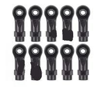 Forgekael 10pcs Plastic Stand Fine Collegamento Balli compatibili con 1 10 RC Crawler Connettori di collegamento universale per veicoli a telecomando(TRX4 B)