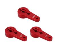 Forgekael Braccio sterzo in metallo con servo corno da 25 denti compatibile con parti di aggiornamento per auto modello RC 1/10(3PCS)