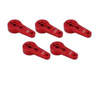 Forgekael Braccio sterzo in metallo con servo corno da 25 denti compatibile con parti di aggiornamento per auto modello RC 1/10(5PCS)