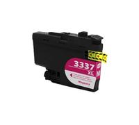 Forgekael Cartucce d'inchiostro compatibili Confezione da 4 materiali di compatibili con MFC-J5945DW MFC-J6545DW MFC-J6945DW MFC-J5845DW per LC3337 LC3337XL(Magenta)