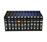 Forgekael Cartuccia di inchiostro pigmentato compatibile PGI-29 12 colori compatibili con PRO-1 PRO1