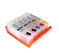 Forgekael Cartuccia di inchiostro riutilizzabile da 5 pezzi compatibile con IP7220 IP8720 MG5420 MG6420 MX922 MX722 IX6820
