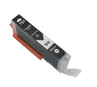 Forgekael Cartuccia d'inchiostro 750 751 PGI750 CLI751 confezione da 4 compatibile con i materiali di consumo per stampante MG5470 MG5670 MG6370 MG6470 MG6670 MG7170 MG7570(CLI751BK)