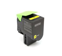 Forgekael Cartuccia toner CS310 con chip compatibile con di CS410 CS510 CX310 CX327 CX410 CX510 CS317 CS417 CS517 CX417 CX517(1PCS Yellow-3K)