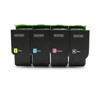 Forgekael Cartuccia toner CS310 con chip compatibile con di CS410 CS510 CX310 CX327 CX410 CX510 CS317 CS417 CS517 CX417 CX517(4Color)