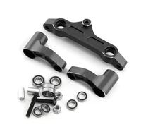 Forgekael Compatibile con 1 5s 8s Outcast Auto Modelli di auto in metallo Gruppo sterzo a canottaggio del mercato Aftermarket(Black)