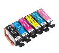 Forgekael KUI KUI-BK-L Cartuccia d'inchiostro compatibile Compatibile con i materiali di consumo della stampante KUI-BK KUI-C EP-879AW EP-879AB EP-880AW EP-880AB EP-880AR(1SET)